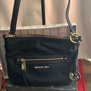 Michael Kors Navy Crossbody Bag